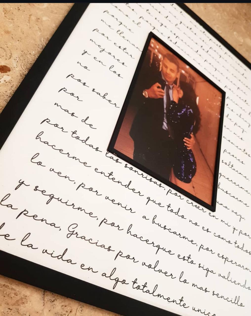 Cuadro Carta
