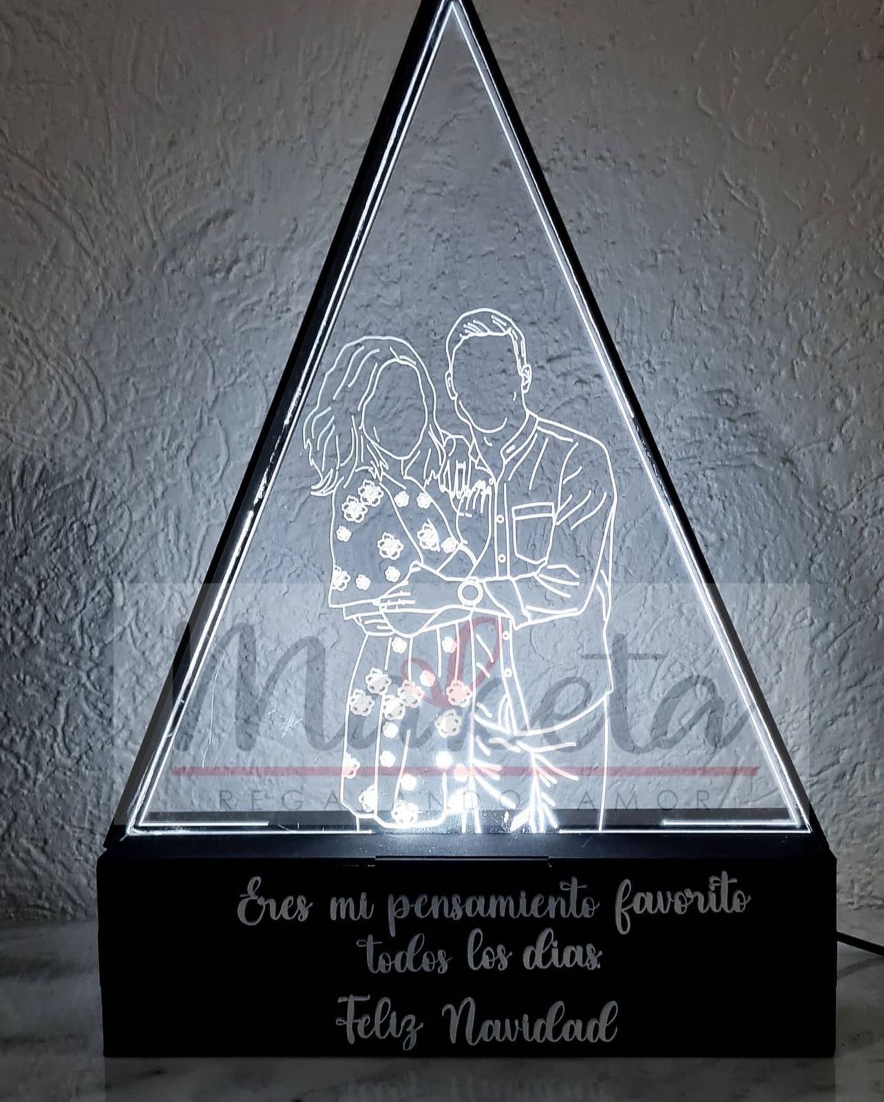 Lámpara Triangular