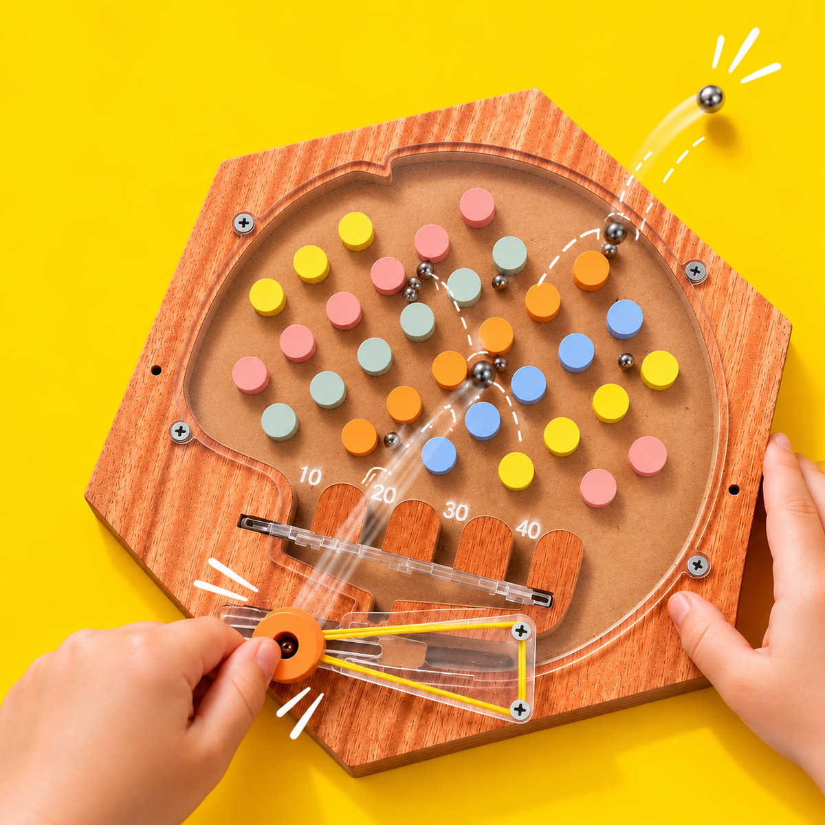 Pinball de Colores | Maketa Baby Activa